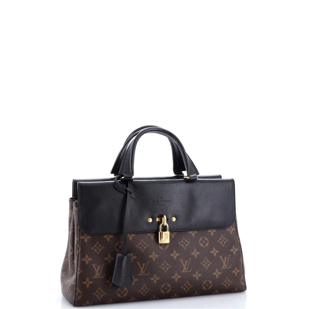 Pre-Owned Louis Vuitton Monogram Canvas Venus Brown With Dark Blue Coated Canvas - Picture 2 of 4